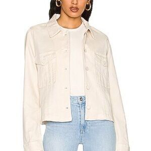 PAIGE Pacey Jacket in Warm Ecru